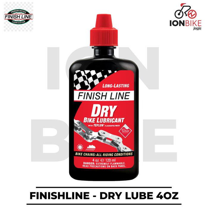 Jual Pelumas Rantai Finish Line Teflon Plus Dry Lube 4Oz 120ml