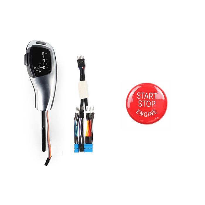 Gambar Silver Car Refitting Electronics LED Gear lever Shift knob For E38 E39 E53 E63 E83 E85 E87 E82 E90 E92 E84 E88 E46 E60 dari Bingkado undefined Tokopedia