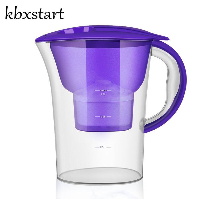 Gambar 2.5L Water Filter Pitcher Filtration Dispenser Cup Carbon dari doppio white undefined Tokopedia