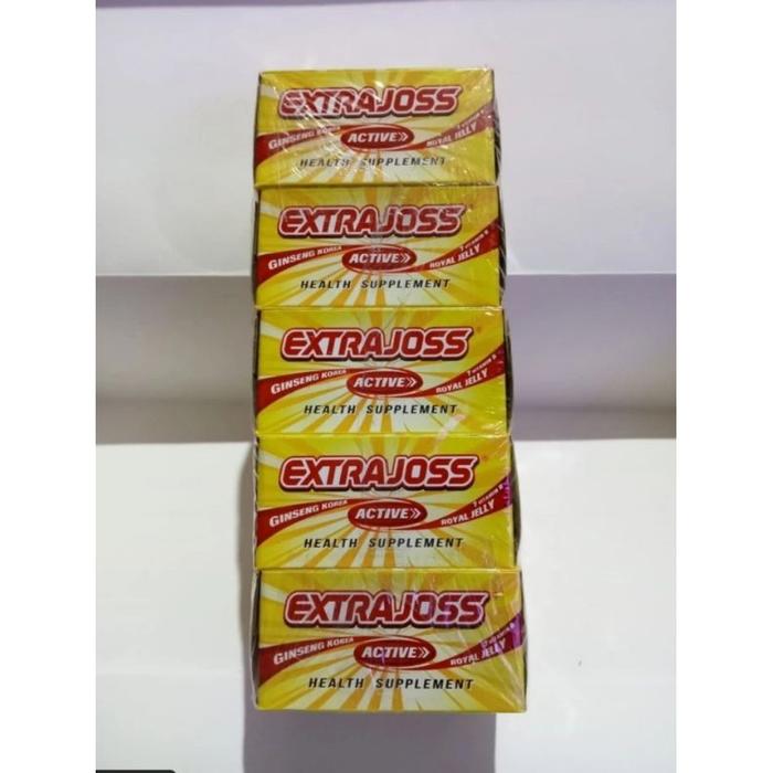 Gambar EXTRAJOSS ACTIVE 1PAK X 5 BOX @12 SACHET MURAH dari Tentonics undefined Tokopedia