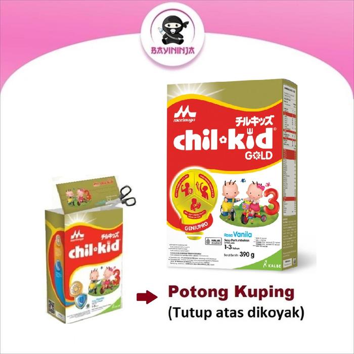 Gambar Morinaga Chil Kid Gold Susu Pertumbuhan Anak 400 g - Vanila, Tutup Utuh dari BEAUTIQME undefined Tokopedia