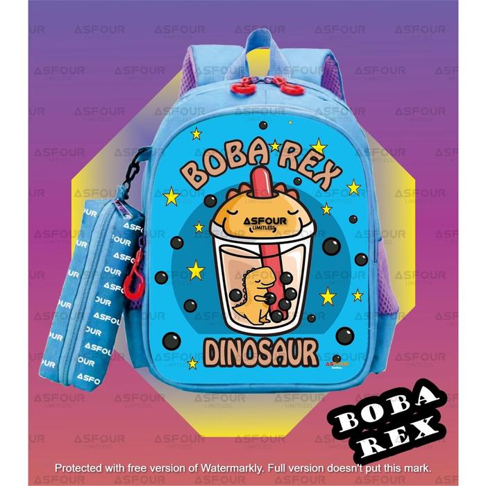 Gambar ASFOUR - Boba Rex as Boba printing Tas ransel anak TK PAUD SD tas sekolah motif boba termurah bisa cod tas gemblok anak kelas 1 2 3 4 tas ngaji - Pink Fanta dari Azizah Tamamah3 undefined Tokopedia