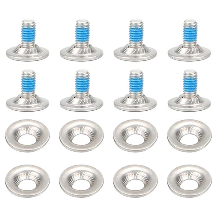 Gambar 8Pcs/Set Snowboard Binding Screw Set, Snowboard Mounting Screws With Snowboarding Screw Washers Fixed Ski Accessories dari Figueredo undefined Tokopedia