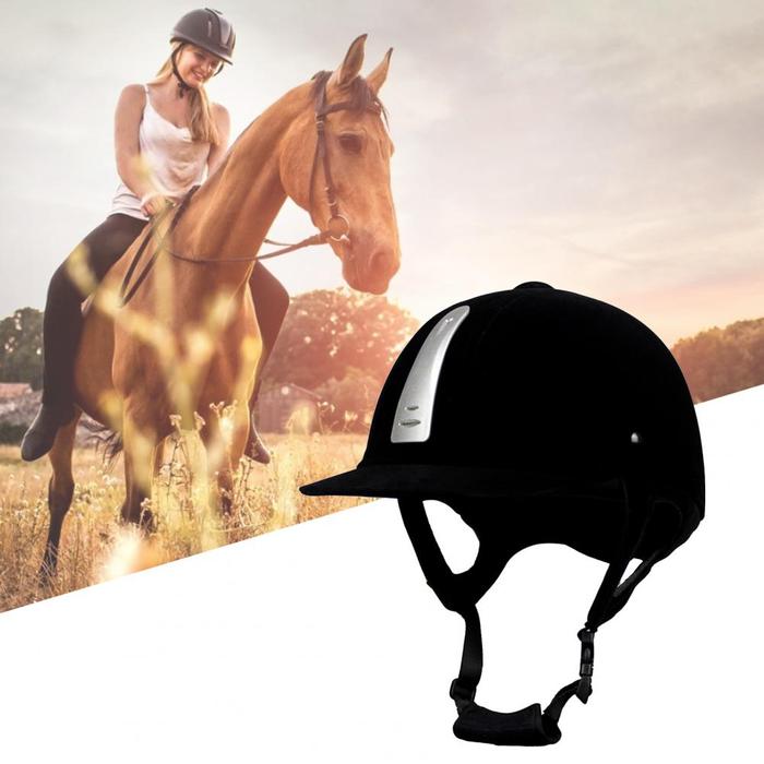 Gambar Horse Riding Helmet / Helm Berkuda / Equestrian Helmet Abs + Velour Produk Berkuda Topi Berkuda Dapat Disesuaikan dari Ashahi undefined Tokopedia