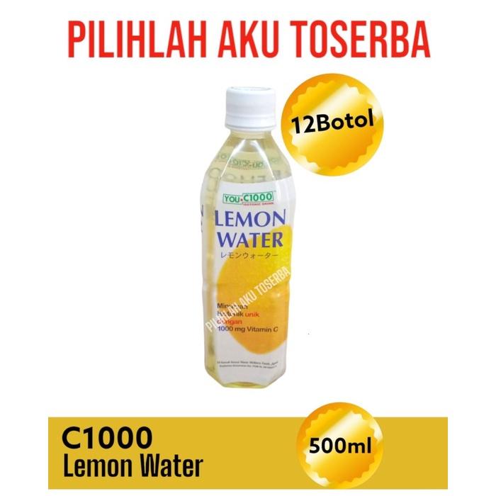 Gambar YOU C 1000 / YOU C1000 LEMON WATER 500 ML - ( HARGA 12 BOTOL ) MURAH dari Tentonics undefined Tokopedia