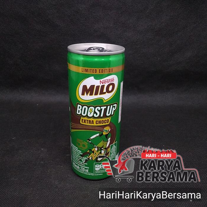 Gambar MINUMAN NESTLE MILO BOOSTUP EXTRA CHOCO 220ML dari HariHariKaryaBersama undefined Tokopedia
