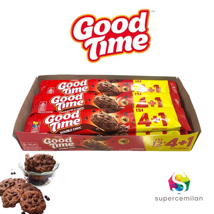 Gambar F_AF Good Time Double Choc Cookies Chocochips (12 pcs) dari Aurelia44 undefined Tokopedia