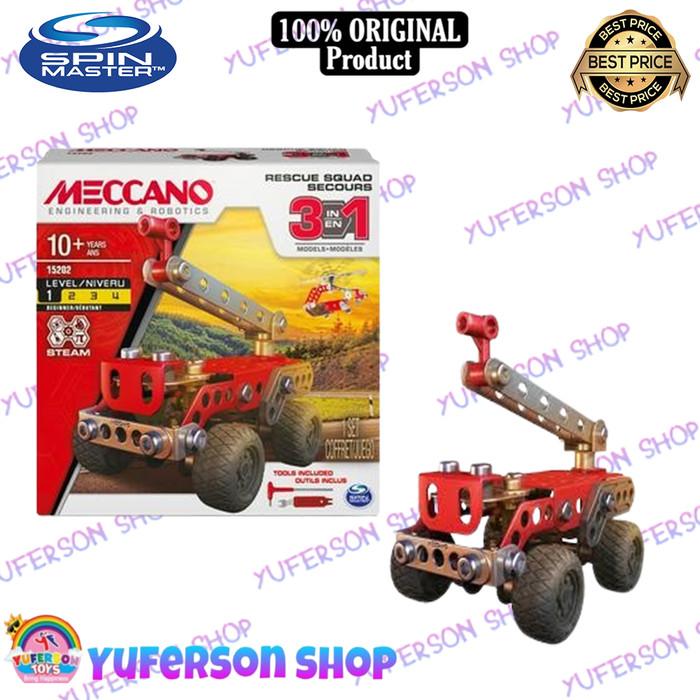 Gambar MECCANO Engineering & Robotics 3in1 Rescue Squad Secours 15202 dari Hopeful Store17 undefined Tokopedia