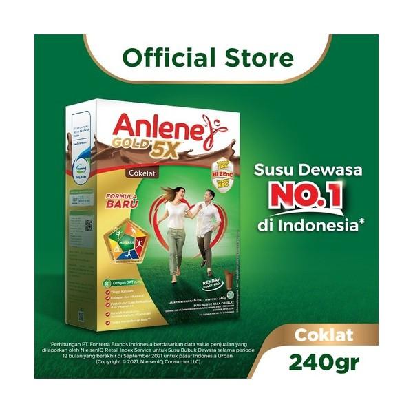 Gambar bisa grosir ANLENE GOLD COKLAT 240 GR dari HASANSAFARI TOKO undefined Tokopedia