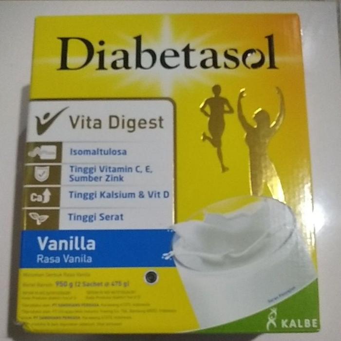Gambar Diabetasol Rasa Vanila 950Gr dari Andyan Storee undefined Tokopedia