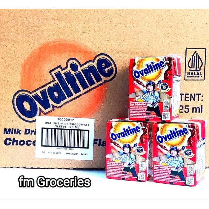 Gambar BERKUALITAS OVALTINE UHT 125ML ISI 40 PCS dari novastoree_ undefined Tokopedia