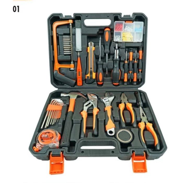 Gambar Mi EM Hand toolset 112pcs tool kit alat rumah tangga tool kit set dari JavaHir Shop undefined Tokopedia