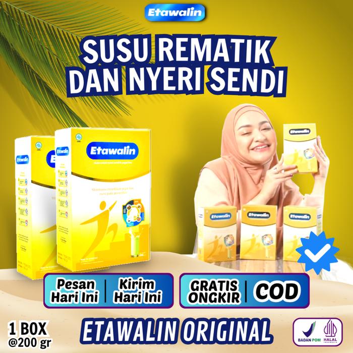 Gambar Etawalin Susu Kambing Etawa Atasi Nyeri Sendi Dan Asam Urat Original 1 Box dari Andyan Storee undefined Tokopedia