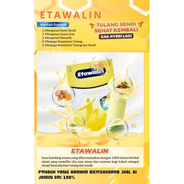 Gambar Etawalin - Susu Untuk Membantu Meredakan Pegal Linu, Nyeri Sendi dari Andyan Storee undefined Tokopedia
