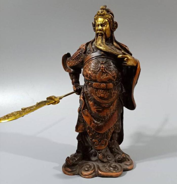 Gambar China brass Martial arts god of wealth guanyu crafts statue dari Quick Escape undefined Tokopedia