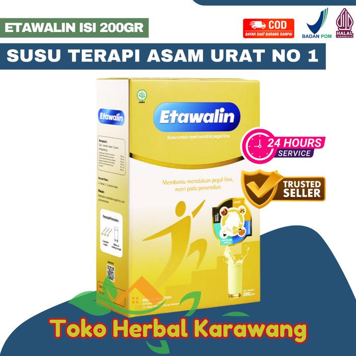 Gambar [Ready Stok] Etawalin - Susu Kambing Etawa Atasi Nyeri Sendi / Asam Urat Tingkatkan Kepadatan & Kesehatan Tulang Sendi dari Andyan Storee undefined Tokopedia