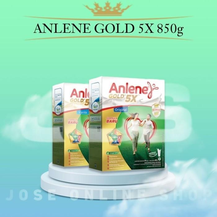 Gambar PROMO Anlene GOLD 5X Original 850g, ANLENE GOLD 850G,ANLENE GOLD VANILA 850G dari lulamol undefined Tokopedia