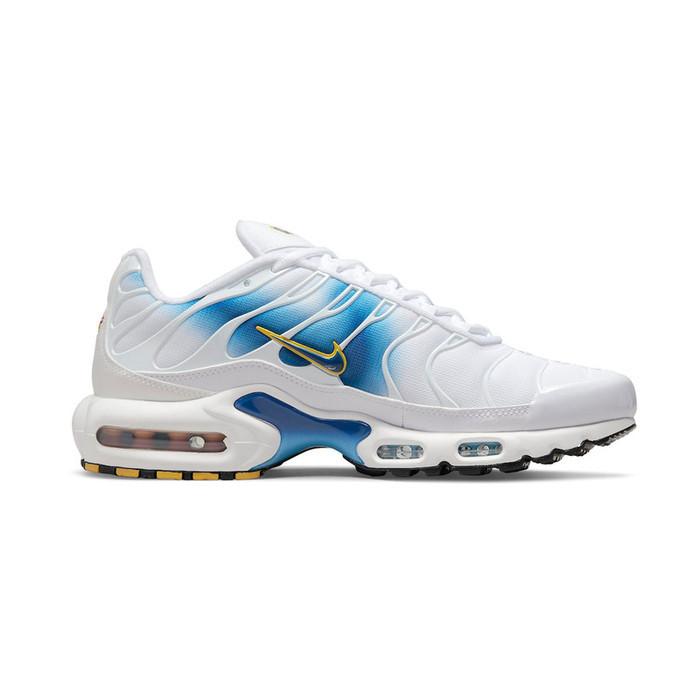 Gambar Nike Air Max TN Plus Spray Paint Swoosh White Blue / Sneakers Unisex - 42 dari STARLIGHT-ID undefined Tokopedia