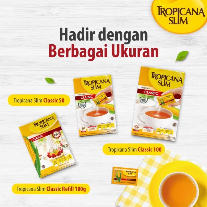 Gambar KOP Twin Pack Tropicana Slim Classic 100 Sch - Pengganti Gula dari NADZIRA-SIFATUL4746 undefined Tokopedia