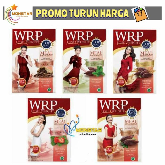 Gambar Baru Original WRP MEAL REPLACEMENT LOSE WEIGHT 6 SACHET dari Yaeko _025 undefined Tokopedia