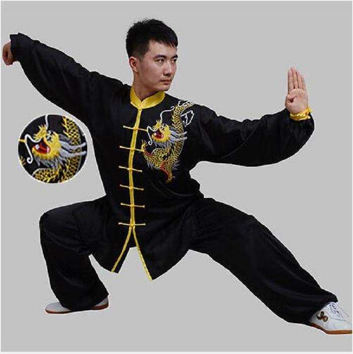 Gambar Chinese Style Men Women Tai Chi Clothing Kung Fu Martial arts Uniform Suit Casual Outdoor Sport Jacket Pants Sets dari Crescent Slash undefined Tokopedia