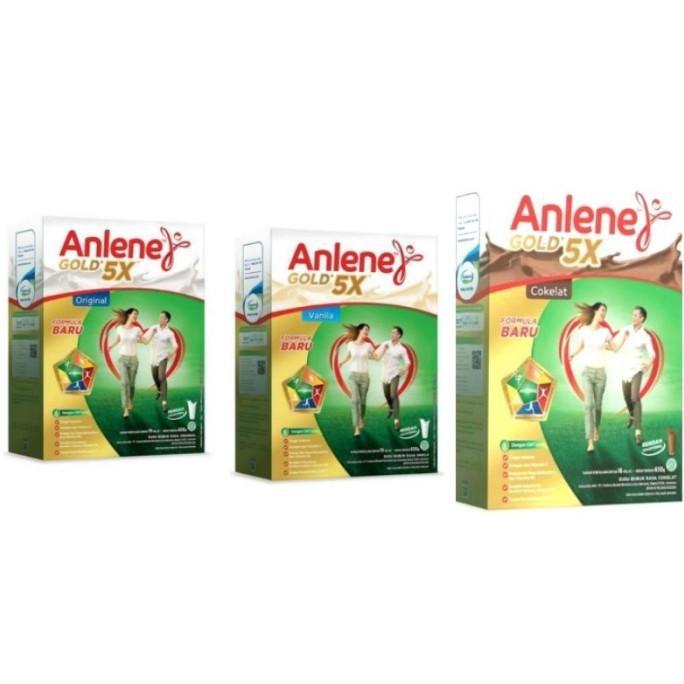 Gambar PROMO Anlene Gold 5X Rasa Coklat 640Grvanila 620Groriginal 620Gr dari lulamol undefined Tokopedia