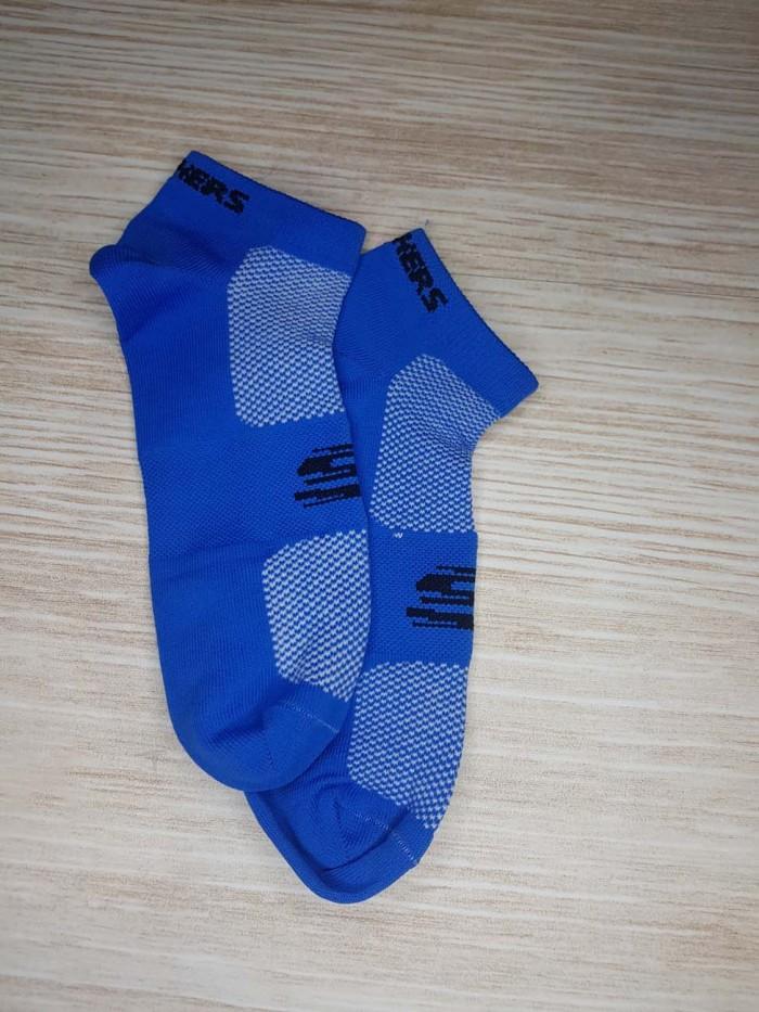 Gambar Kaos Kaki LOWCUT SKECHERS MEN Low Cut Super SOFT Quality original - Biru dari Beststuffjkt undefined Tokopedia
