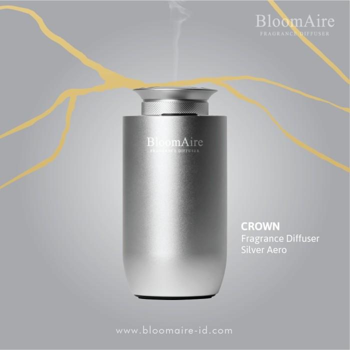 Gambar BloomAire CROWN Fragrance Diffuser - Package 25ml Oil - Silver Aero, 01 AF & BE dari BloomAire Fragrance Diffuser undefined Tokopedia