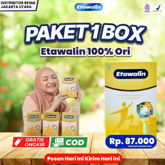 Gambar Etawalin Susu Kambing Etawa Tingkatkan Kepadatan & Kesehatan Tulang Sendi Susu Anti Pengapuran Sendi Asam Urat Rematik Reumatik Susu Mengatasi Nyeri Sendi Dan Tulang Herbal Sendi Dan Tulang Susu Tulang Dan Sendi22 dari PT Picto Square undefined Tokopedia