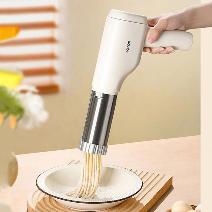 Gambar Tastify Set Wireless Noodle Maker 1500mAh Battery Portable Household Electric Noodle Maker 5 Molds Multifunctional Kitchen Appliances Brand New dari Tastify Set undefined Tokopedia