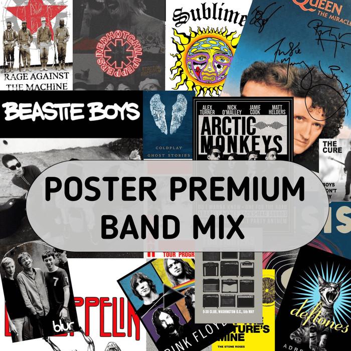 Gambar [R]eadyy poster dinding aesthetic / wall art poster band campur - DPNRV dari Hasudungankl undefined Tokopedia