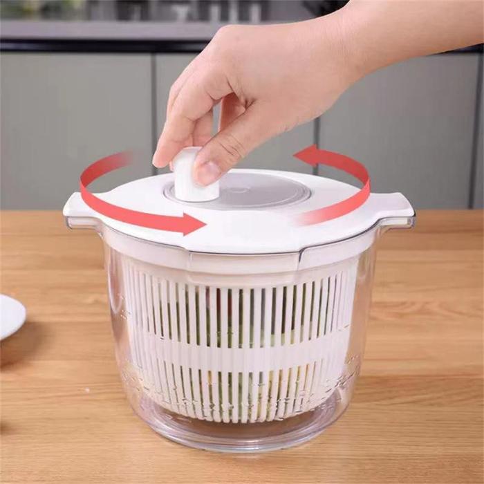 Gambar Manual Water Filter Portable Efficient Dehydration Multifunction Convenient Save Time Japanese Kitchen Appliances Drain Basket dari Tornado Strike undefined Tokopedia