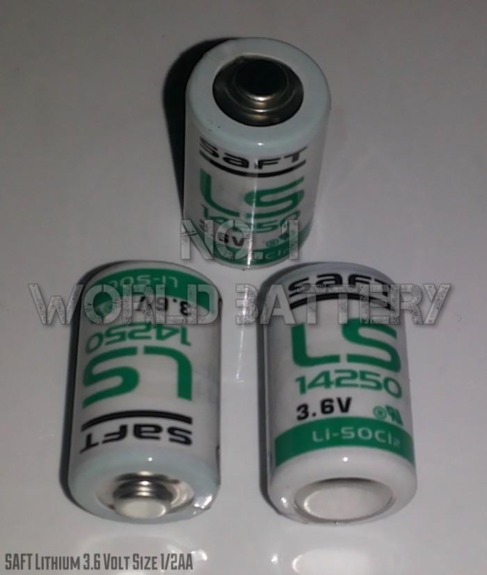 Gambar Saft Made In France Lithium Battery 3.6 V - 1/2Aa Type Ls14250 Berkualitas dari anjako undefined Tokopedia