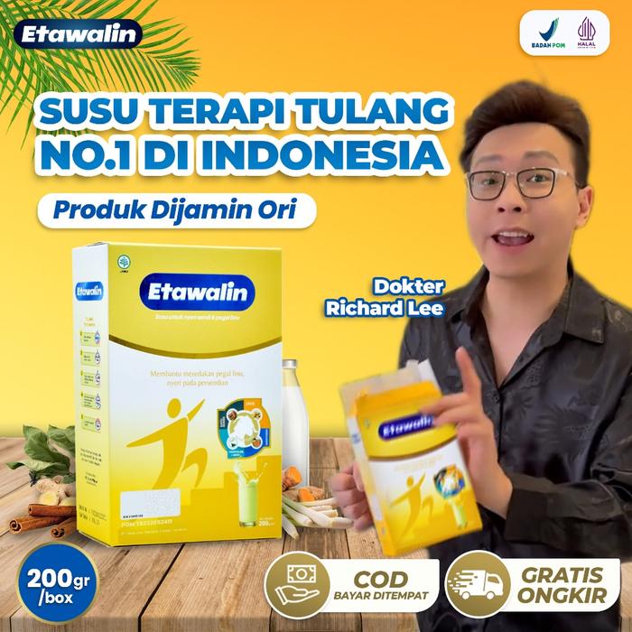 Gambar ETAWALIN - Susu Kambing Asam Urat Atasi Nyeri Sendi Tingkatkan Kepadatan Dan Kesehatan Tulang 200g dari Jasminn Store undefined Tokopedia