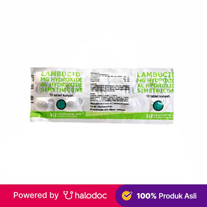 Gambar Lambucid 10 Tablet - Obat Asam Lambung & Gerd - Halodoc dari Apotek Keenan Farma 2 Bekasi undefined Tokopedia