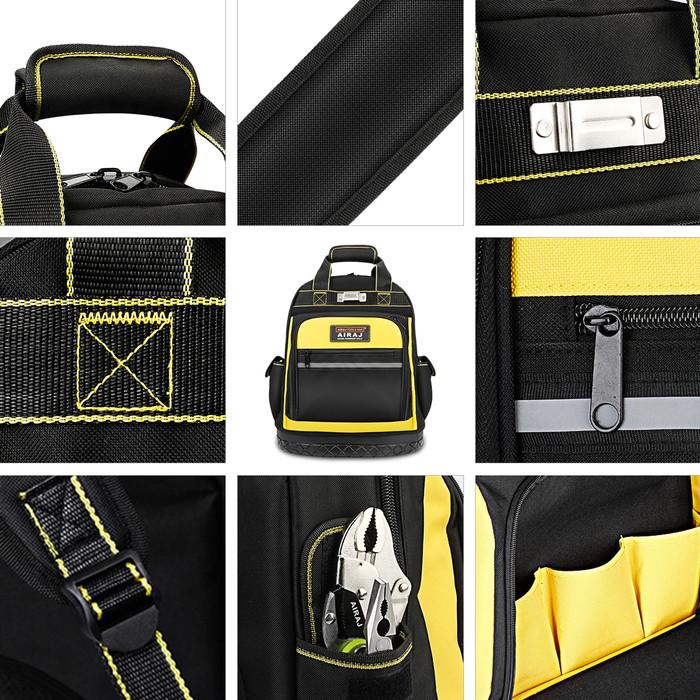 Gambar AIRAJ TOOL STORAGE BAG BACKPACK TAS TUKANG ALAT PERKAKAS WATERPROOF dari Bintang usaha2 undefined Tokopedia