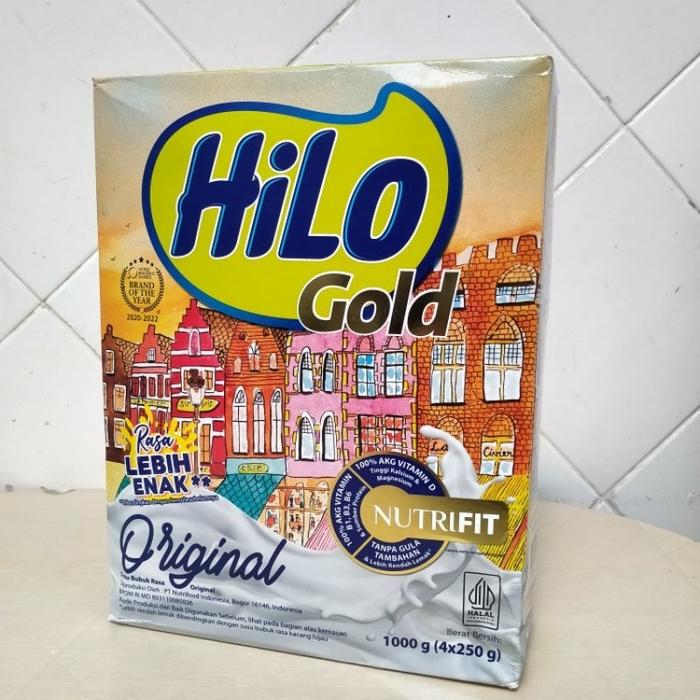 Gambar Hilo 1000 g School/Teen/Active/Gold Dus Rusak - Gold Original dari CVREMBULANJAYA undefined Tokopedia