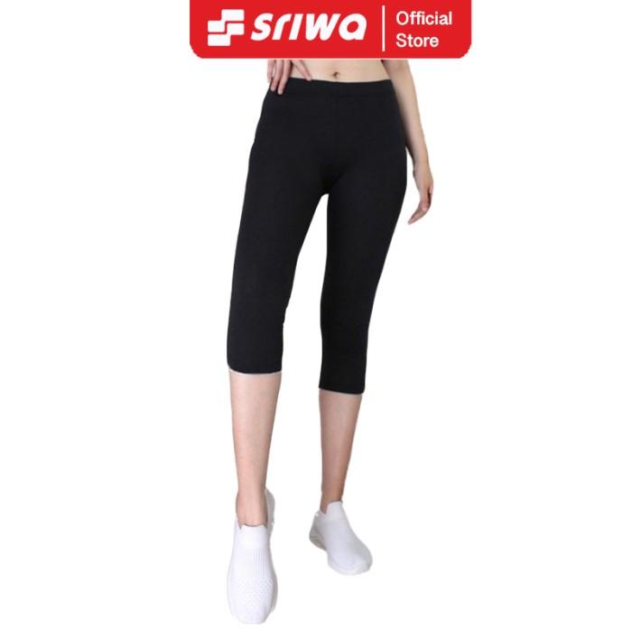 Gambar SRIWA Celana Legging Pendek Wanita Dibawah Lutut Bahan Rayon Kaos CL05 - Abu Tua, Standar dari Sriwa undefined Tokopedia