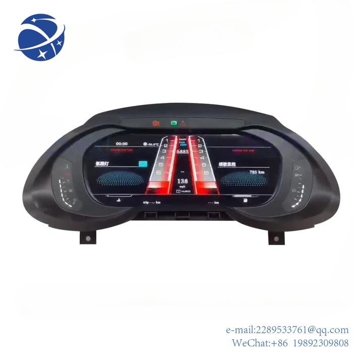 Gambar YYHC For Audi Q5 2010-2018 Audi A4L 2010-2017 IPS LCD Speedometer Car Digital Dashboard Car Accessory Electronics Display 12,3 " dari Red Deer undefined Tokopedia