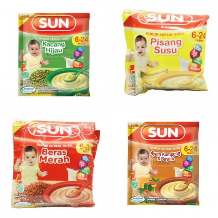 Gambar SUN BUBUR 20GR - BERAS MERAH dari Asia Mandiri Mart undefined Tokopedia