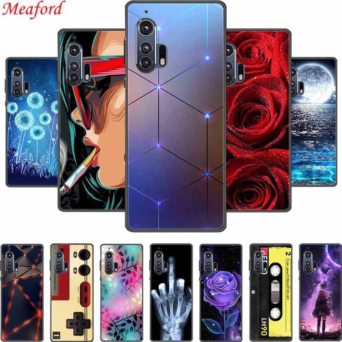 Gambar For Motorola Edge Plus Case Popular Black Silicone Soft Back Cover Case For Moto Edge Plus 2020 Phone Case Cover Funda 6.7" Capa dari RAYAKA diryata undefined Tokopedia