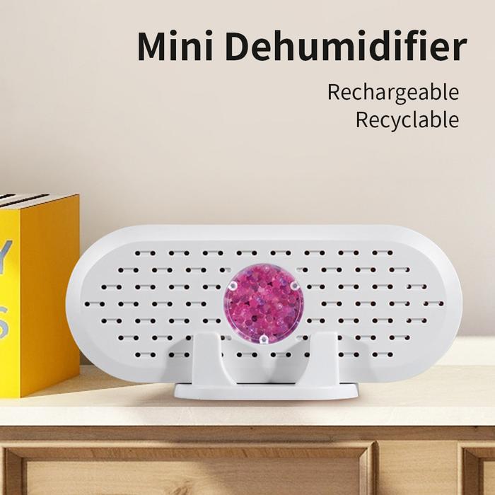 Gambar Mini Electric Dehumidifiers Cycle Portable Air Dryer Reusable Moisture Absorbent Dehumidifier for Wardrobe Shoe Cabinet Bookcase dari Bless Tores undefined Tokopedia