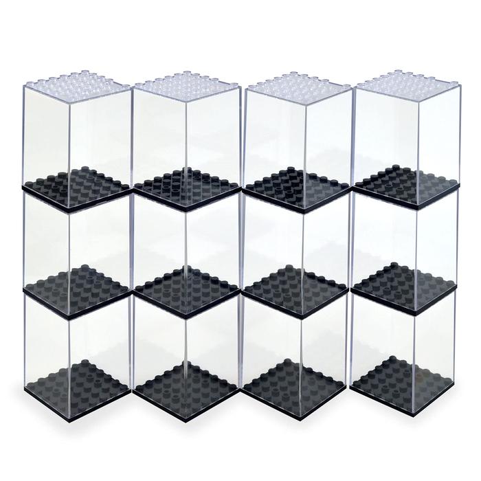 Gambar Minifigures Acrylic Display Box for Lego Minifigure Toy Doll Collectibles,Action Figure Building Block Stackable Display Case dari TASMINI 642 undefined Tokopedia