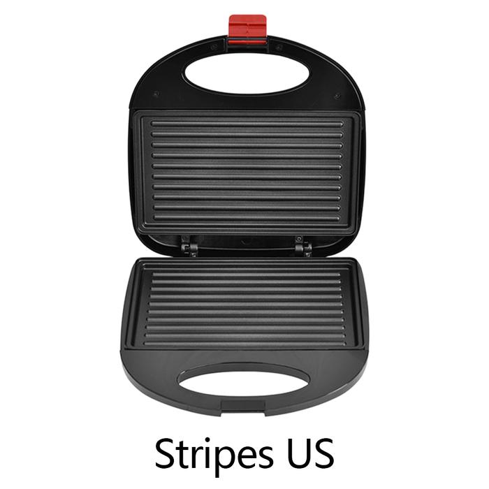 Gambar Electric Waffle Maker 750W Sandwich Toaster Non-stick Coated Breakfast Machine Double Sided Heating Portable Kitchen Appliances dari Bless Tores undefined Tokopedia