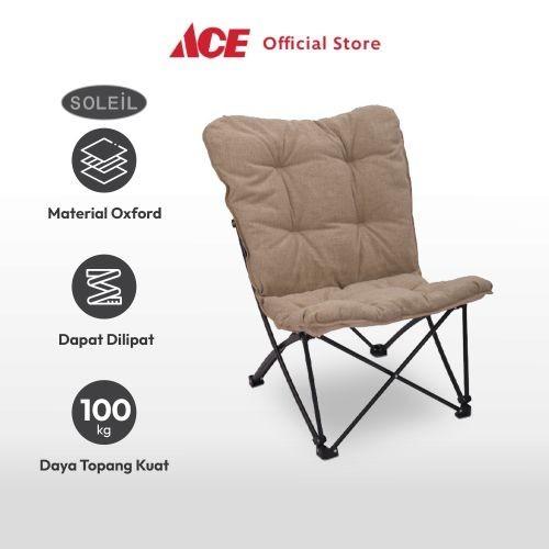 Gambar Ace Soleil Kursi Camping Lipat Big Butterfly - Cokelat Muda Folding Chair Kursi Memancing Bangku Lipat Kemah Furniture Outdoor dari saniacell99 undefined Tokopedia