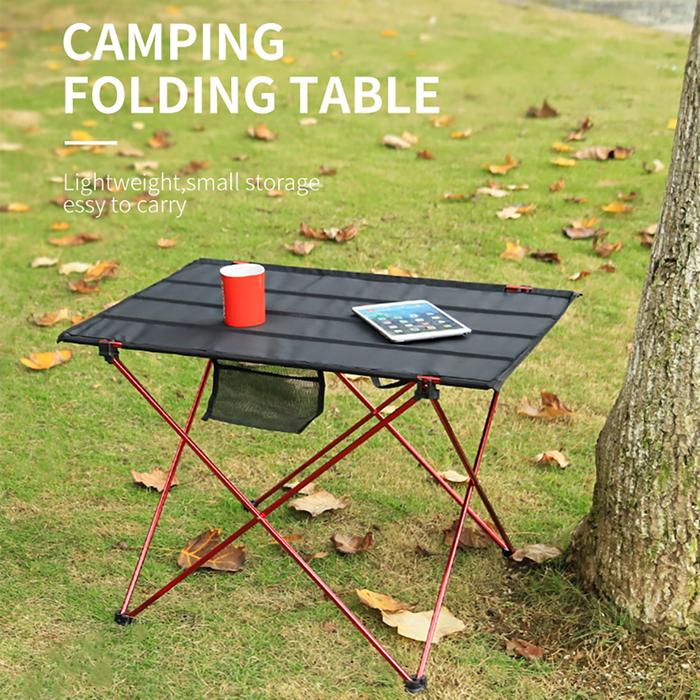 Gambar Portable Foldable Table Camping Outdoor Furniture Computer Bed Tables Picnic 6061 Aluminium Alloy Ultra Light Folding Desk dari oktaa 45 undefined Tokopedia
