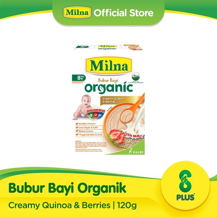 Gambar Milna Bubur Bayi Organic 120gr - CreamyQuinoa dari Clemen Baby Shop undefined 3 Tokopedia
