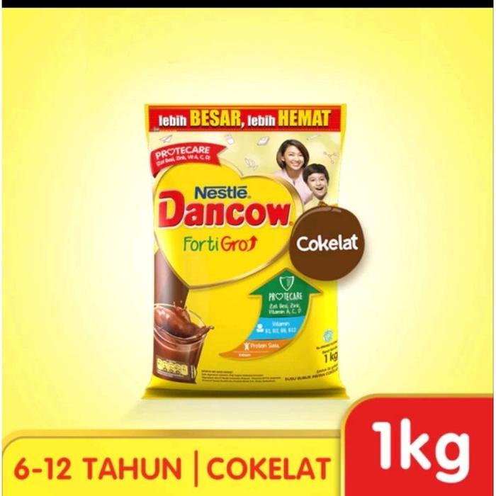 Gambar DANCOW FortiGro Coklat/ putih 1 Kg - Coklat, 1 kg dari Raimunanorderan undefined 4 Tokopedia