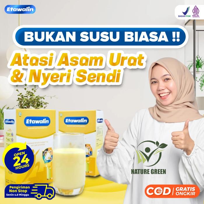 Gambar Susu Etawalin – Susu Kambing Etawa Tingkatkan Kepadatan & Kesehatan Tulang Sendi Bantu Atasi Asam Urat Rematik Reumatik Nyeri Sendi 200gr dari markasgudang01 undefined Tokopedia