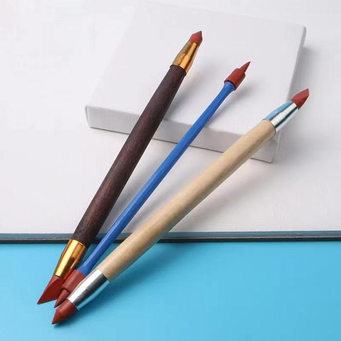 Gambar 3pcs DIY doyes Silicon Rubber Shaper Pens Art Craft Supplies Pottery Clay Sculpture Tools Ceramics Carving Modeling Shaping Tool dari Eri Burton undefined Tokopedia